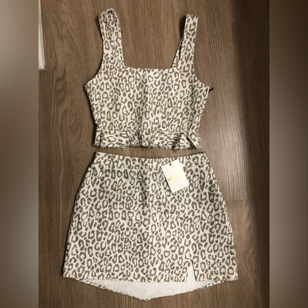 Show Me Your MuMu 2 Piece Set Top and Skirt